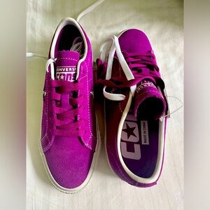 Converse Cons One Star Pro Suede Shoes 'Icon Violet “
